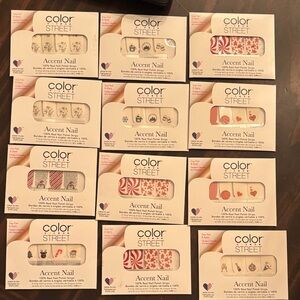 Color Street Festive Accent Nail Collection